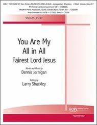 You Are My All in All/Fairest Lord Jesus Vocal Solo & Collections sheet music cover Thumbnail